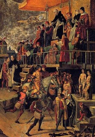 Burning of the Heretics, Pedro Berruguete